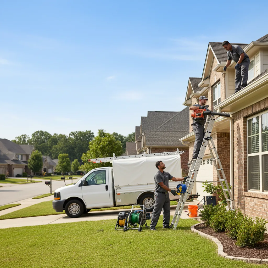 Home Gutter Service in Spencerville, OK near me